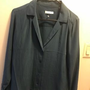 (Brand new) equipment long sleeve 100% silk